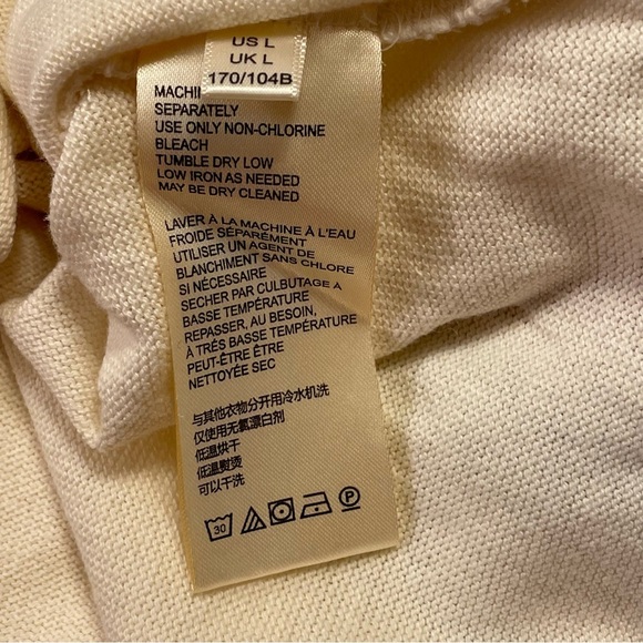 WE THE FREE Sinead Long Sleeve Tee in Ivory - Picture 7 of 8